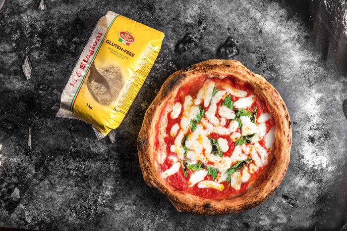 那不勒斯经典款"玛格丽特"披萨,也是 paolo 的最爱